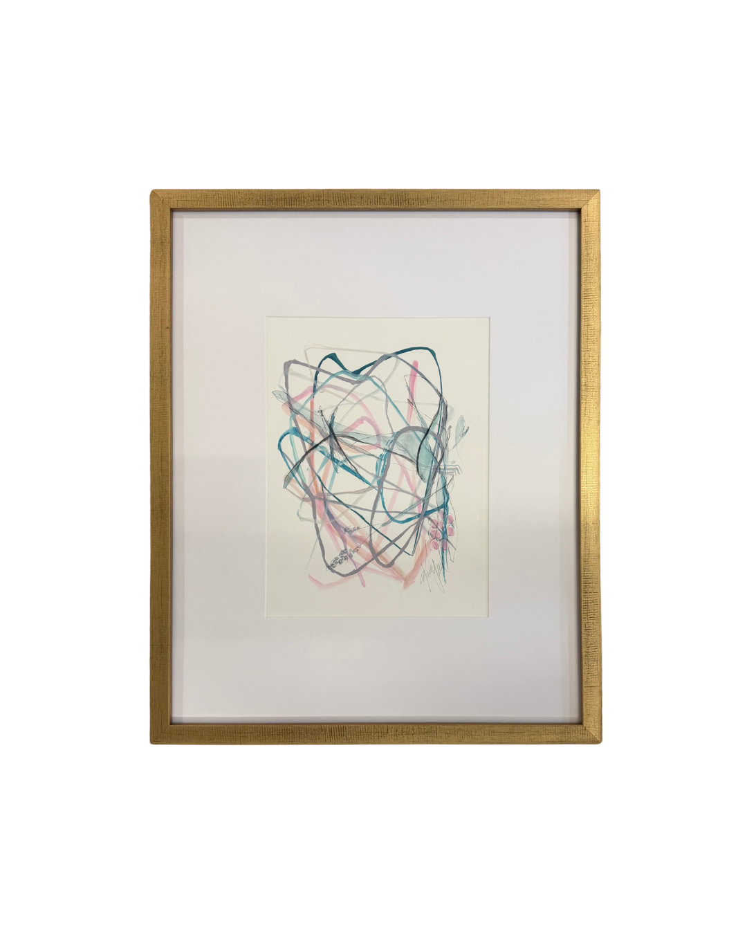 Gentle Tangle Framed Art