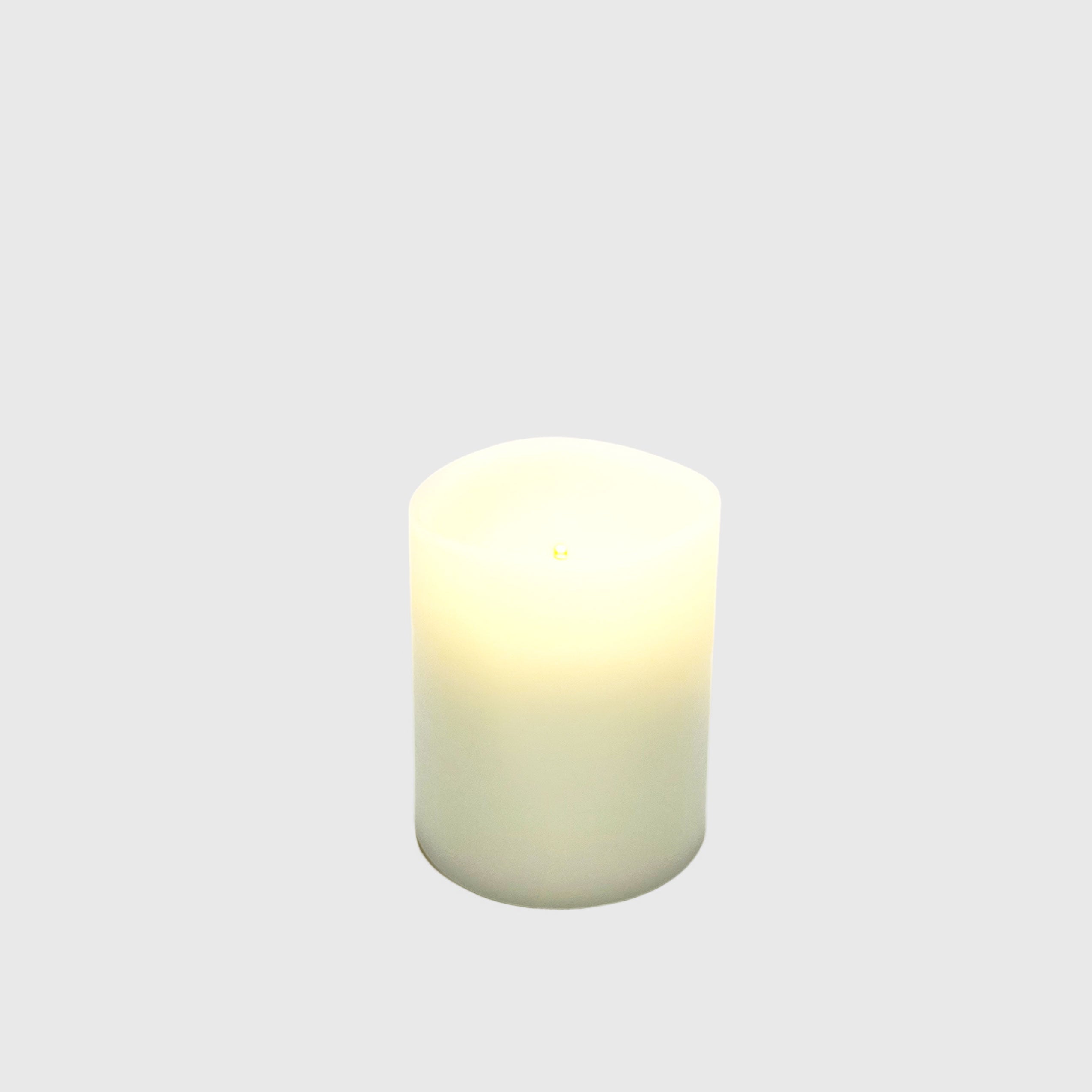 Ivory Smooth Flameless Brightwick Candles