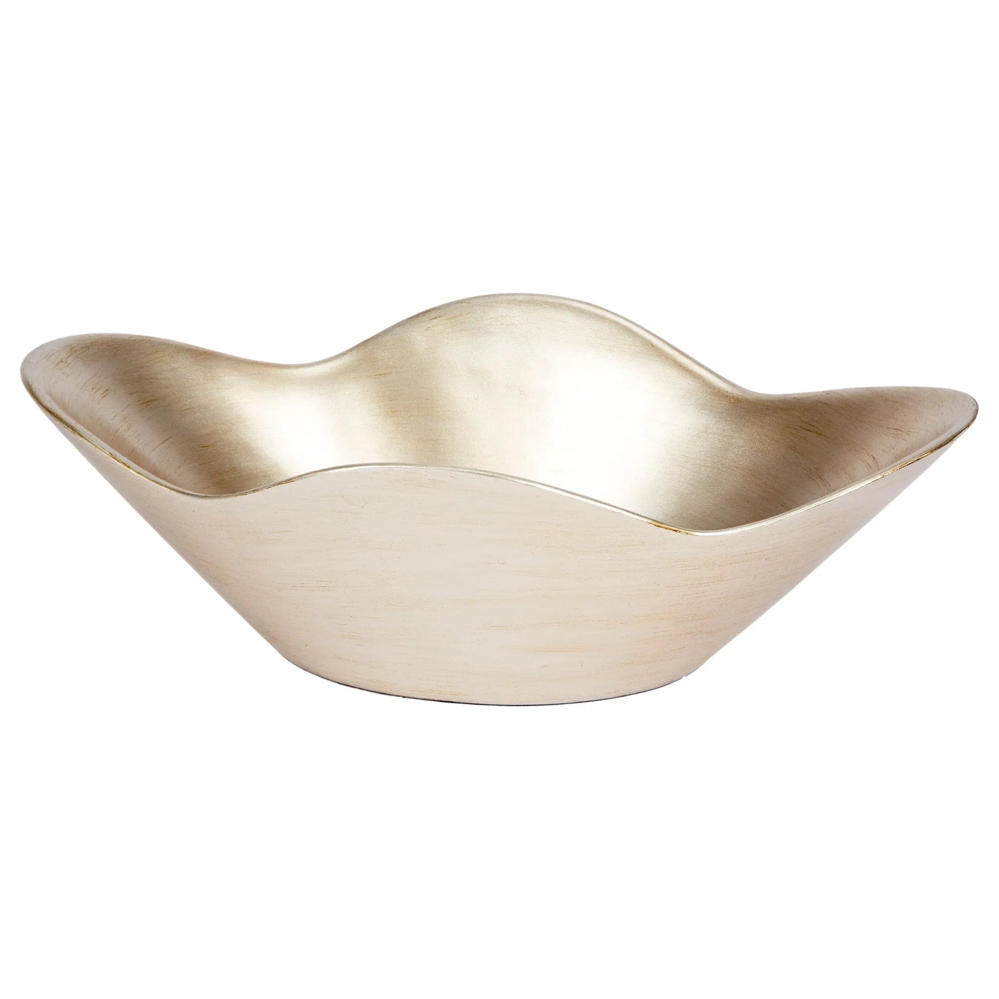Callan Brushed Champagne Silver Decorative Bowl