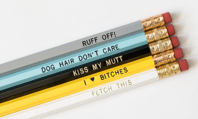 Charming & Cheeky Pencil Set