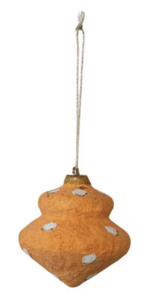 Handmade Paper Mache Ornament