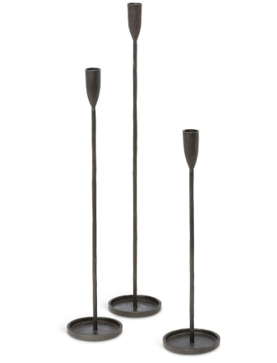 Primitive Iron Taper Holders