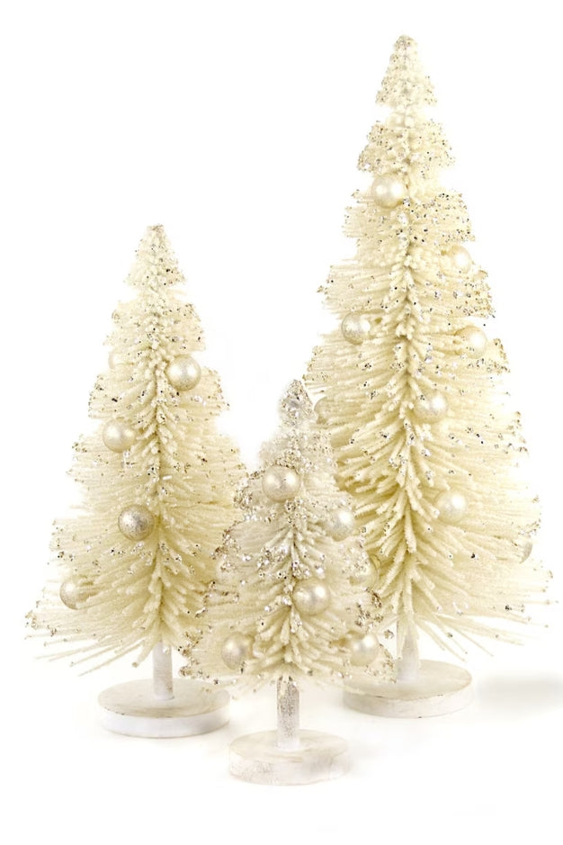 Snow Laden Tree - Set of 3