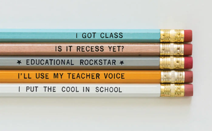 Charming & Cheeky Pencil Set