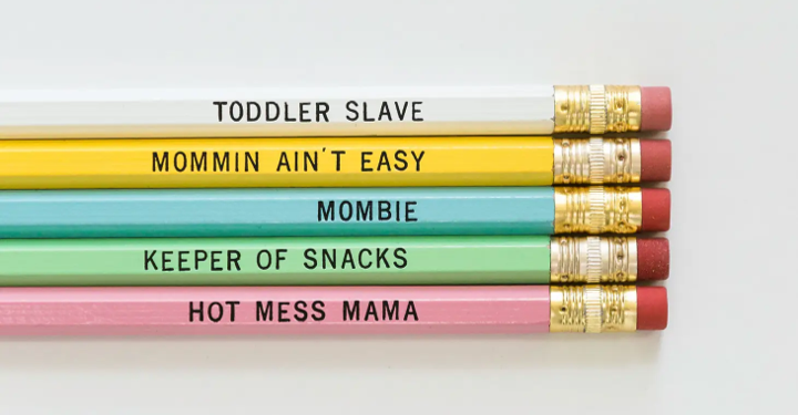Charming & Cheeky Pencil Set