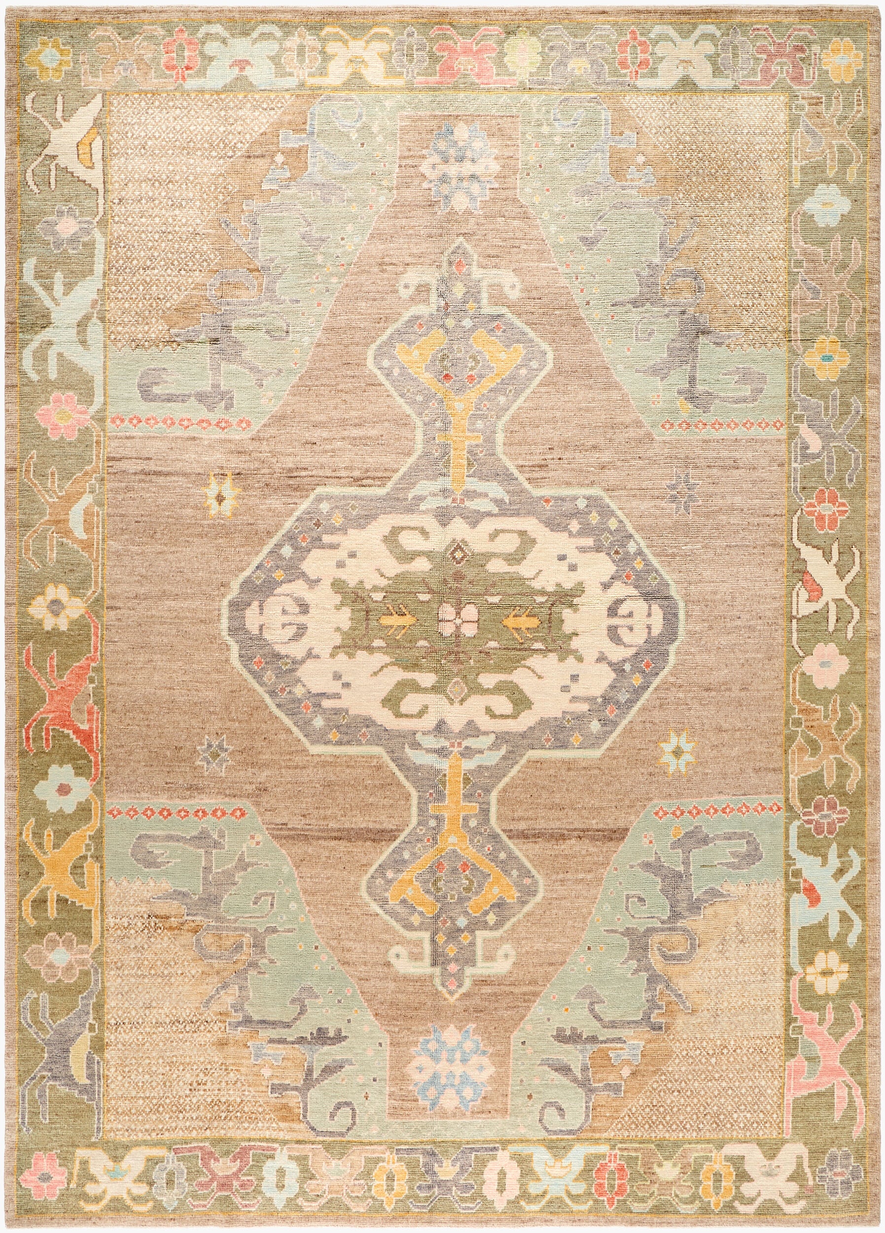 Antique One of a Kind Handmade Rug