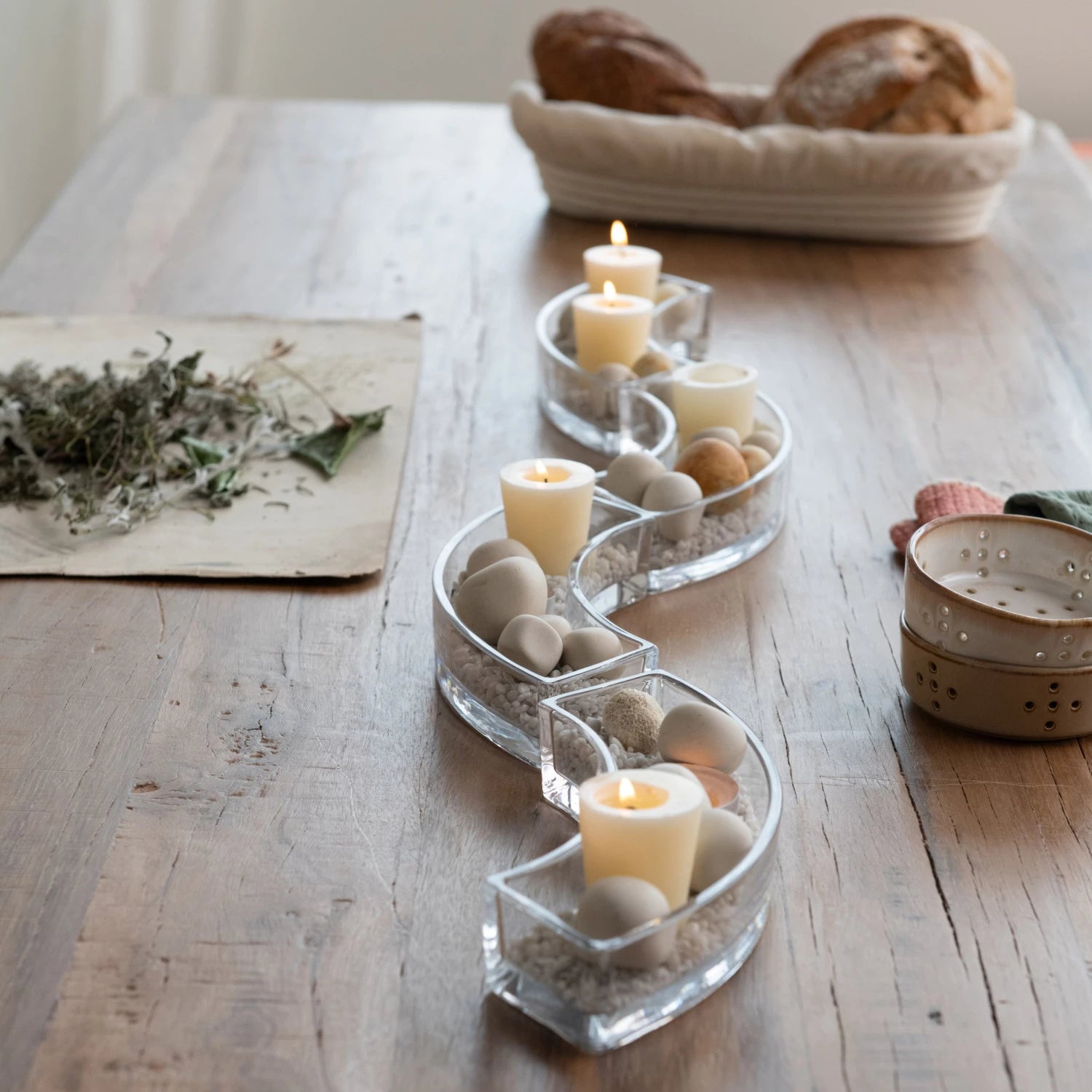 Glass Appetizer Dishes/Tealight Holders