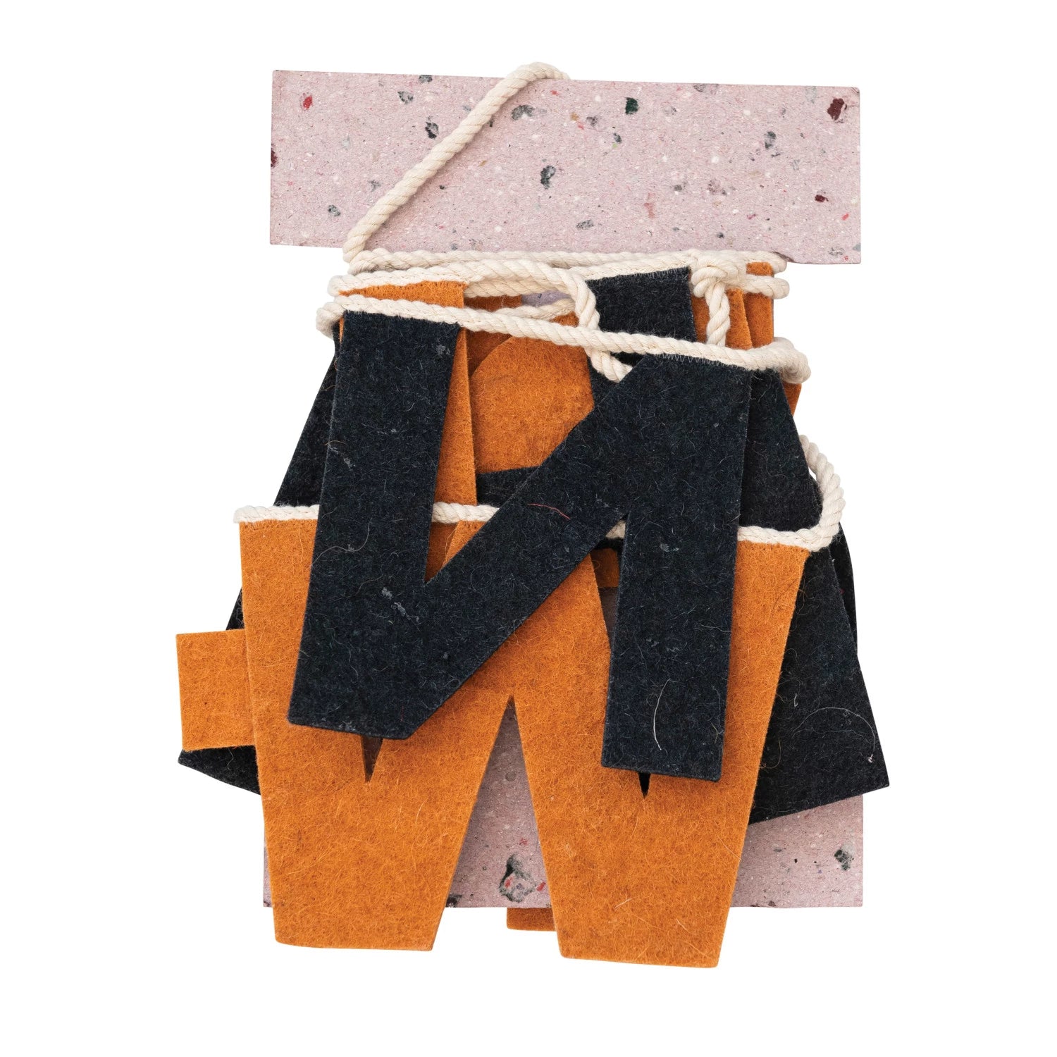 "Happy Halloween" Wool Banner