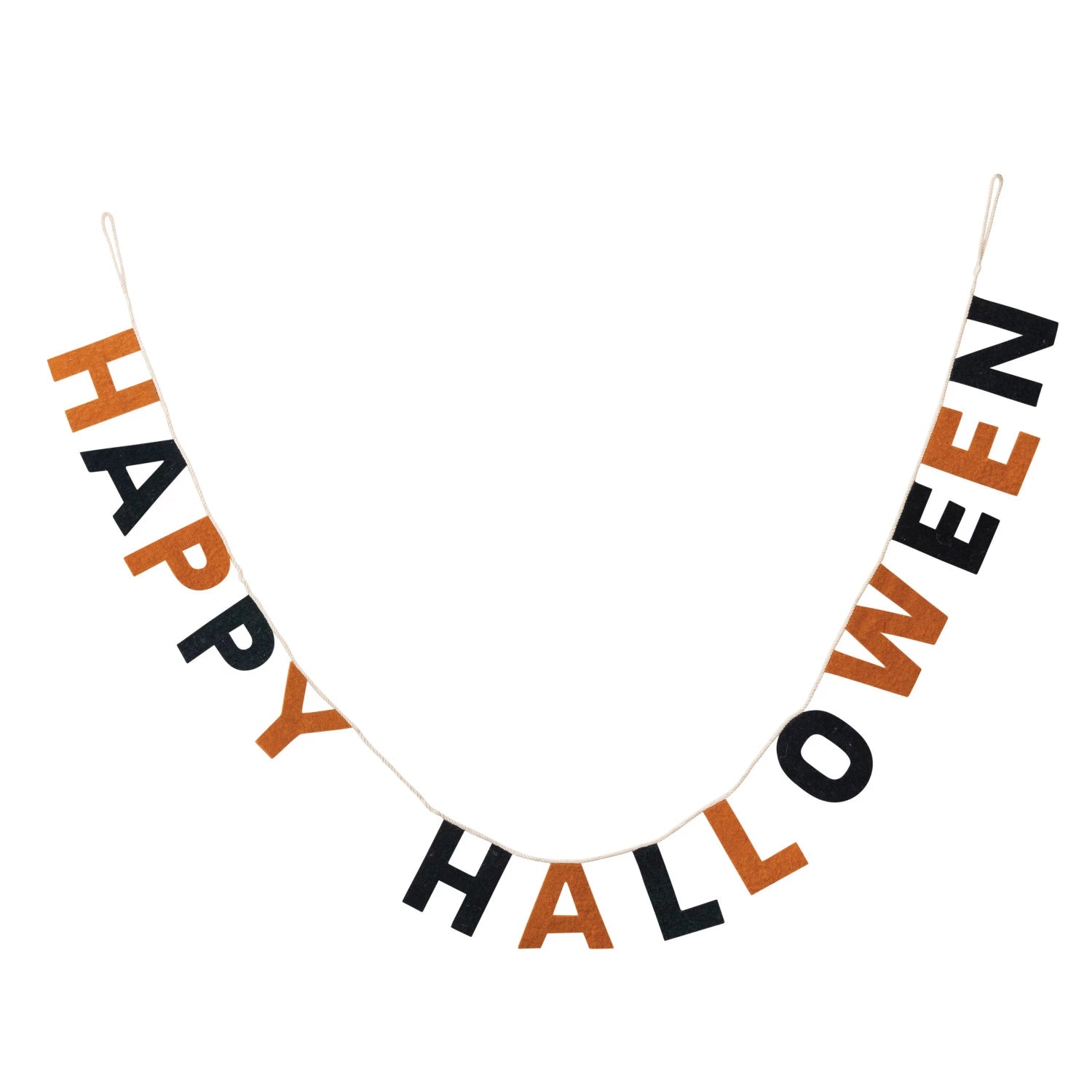 "Happy Halloween" Wool Banner