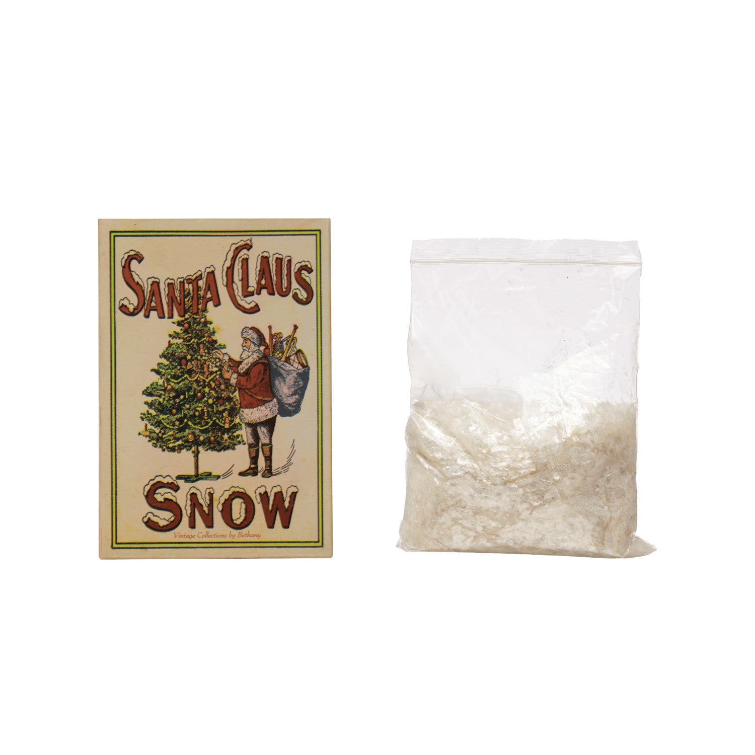Mica Snow In Box "Santa Claus Snow"