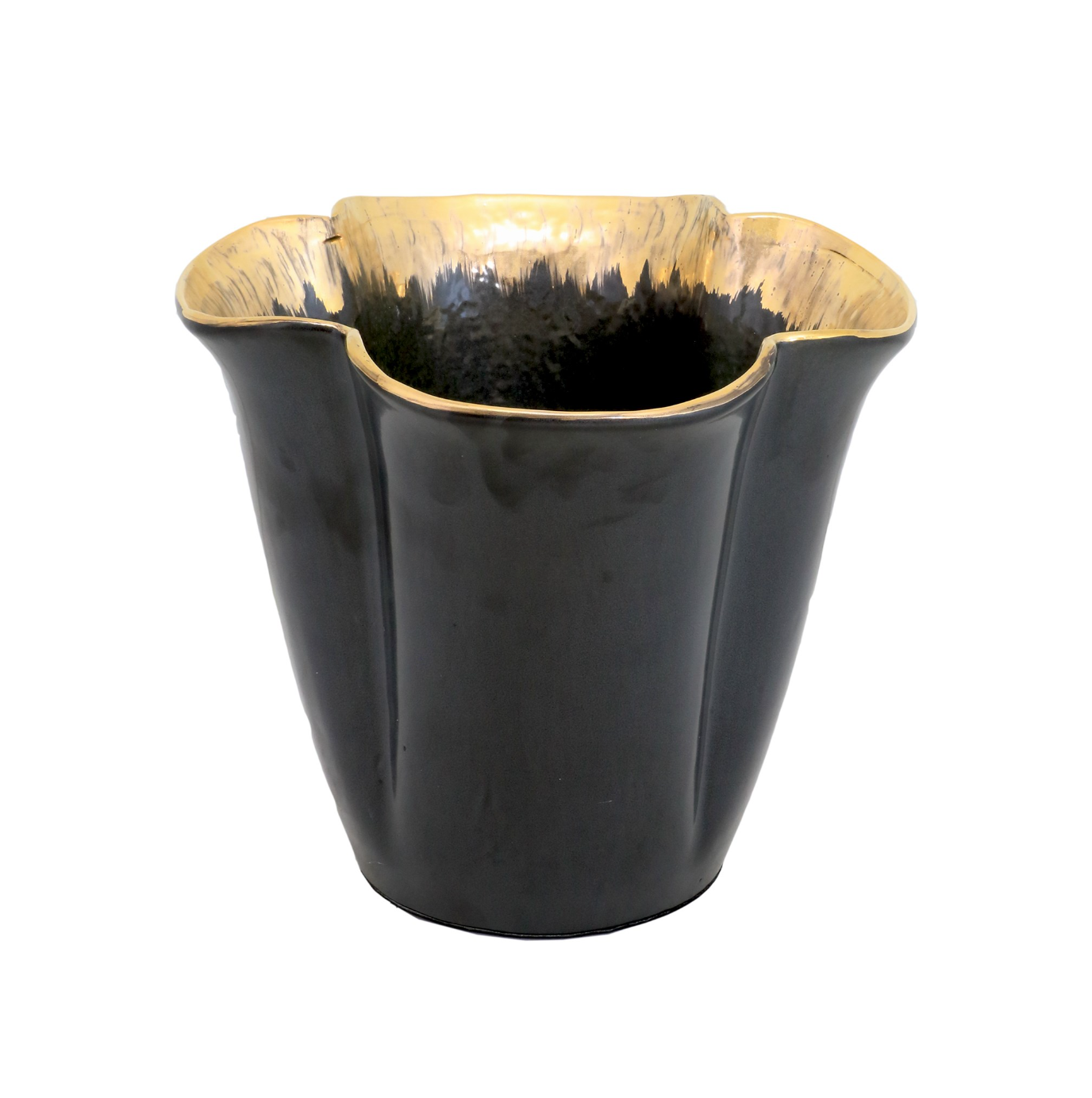 Black & Gold Vase