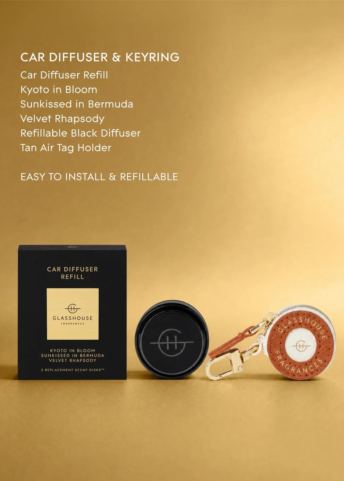 Car Diffuser Gift Set
