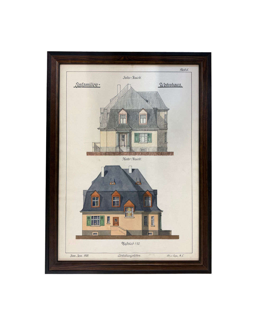 Handrawn Architectural Art - Piece 2