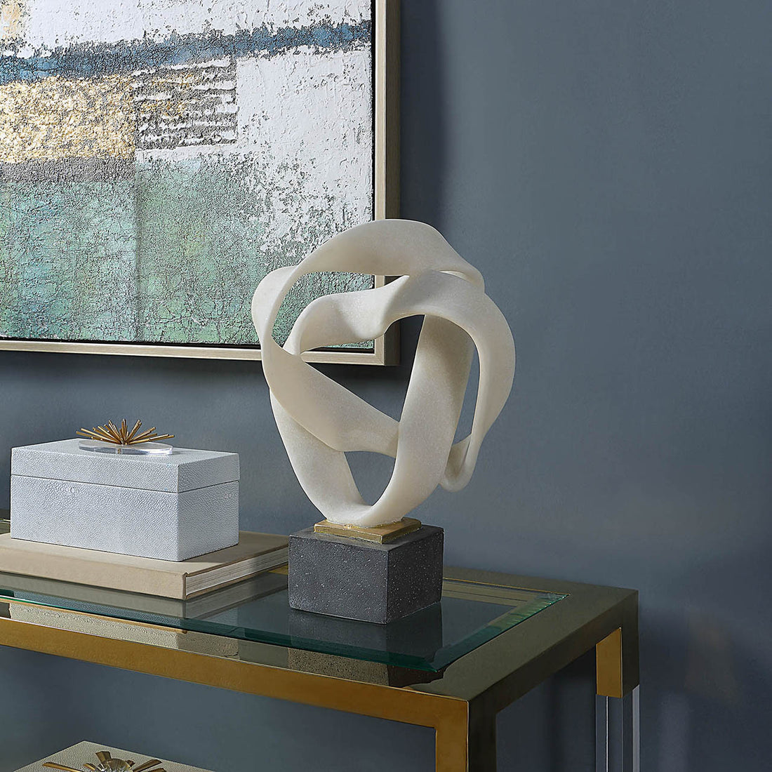 Larson Quartz Loop Sculpture