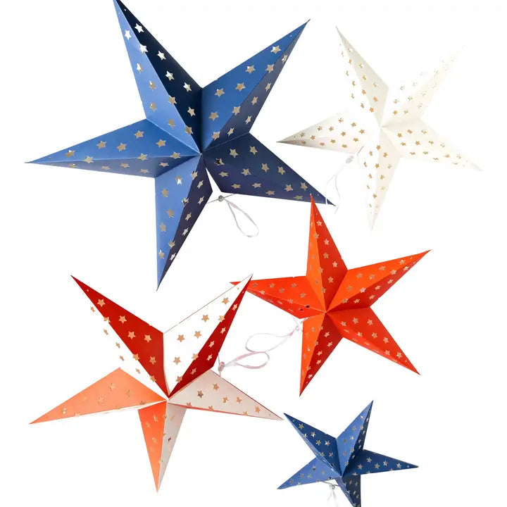 Stars and Stripes Decorative Hanging Stars