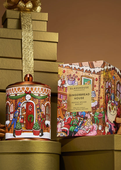 Gingerbread House - 13.4oz Triple Scented Candle