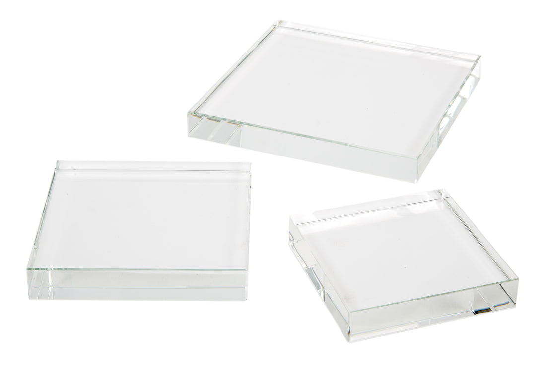 Square Crystal Risers