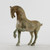 Load image into Gallery viewer, 14&quot; Bronze Green Horse Statue Hoof Up
