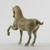 Load image into Gallery viewer, 14&quot; Bronze Green Horse Statue Hoof Up
