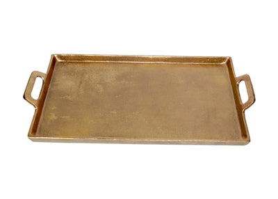 Antique Brass Tray w/ Handles