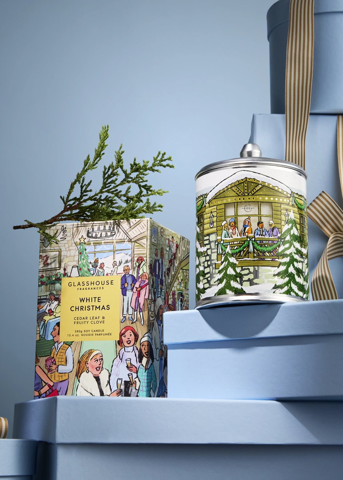 White Christmas - 13.4oz Triple Scented Candle