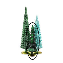 Load image into Gallery viewer, Large Teal Hue Trees
