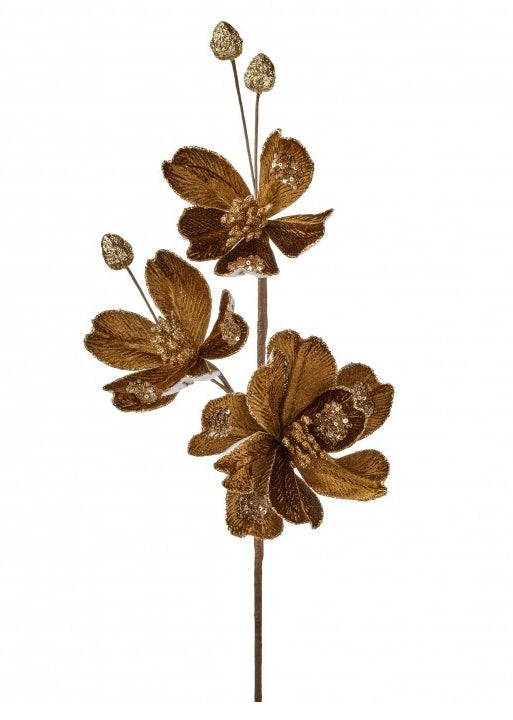 Velvet Magnolia Spray