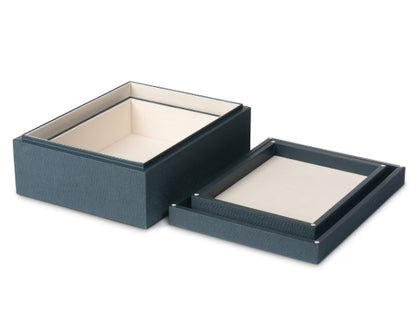 St. Tropez Decorative Boxes - Indigo