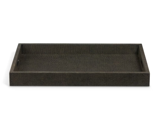 St. Tropez Decorative Tray - Seal Brown