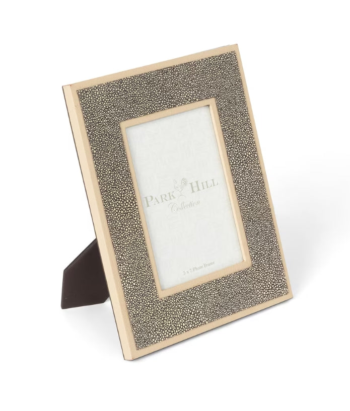 Shagreen Leather Photo Frame, Two Sizes