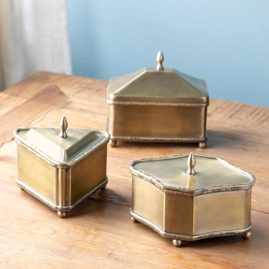 Brass Escritoire Box