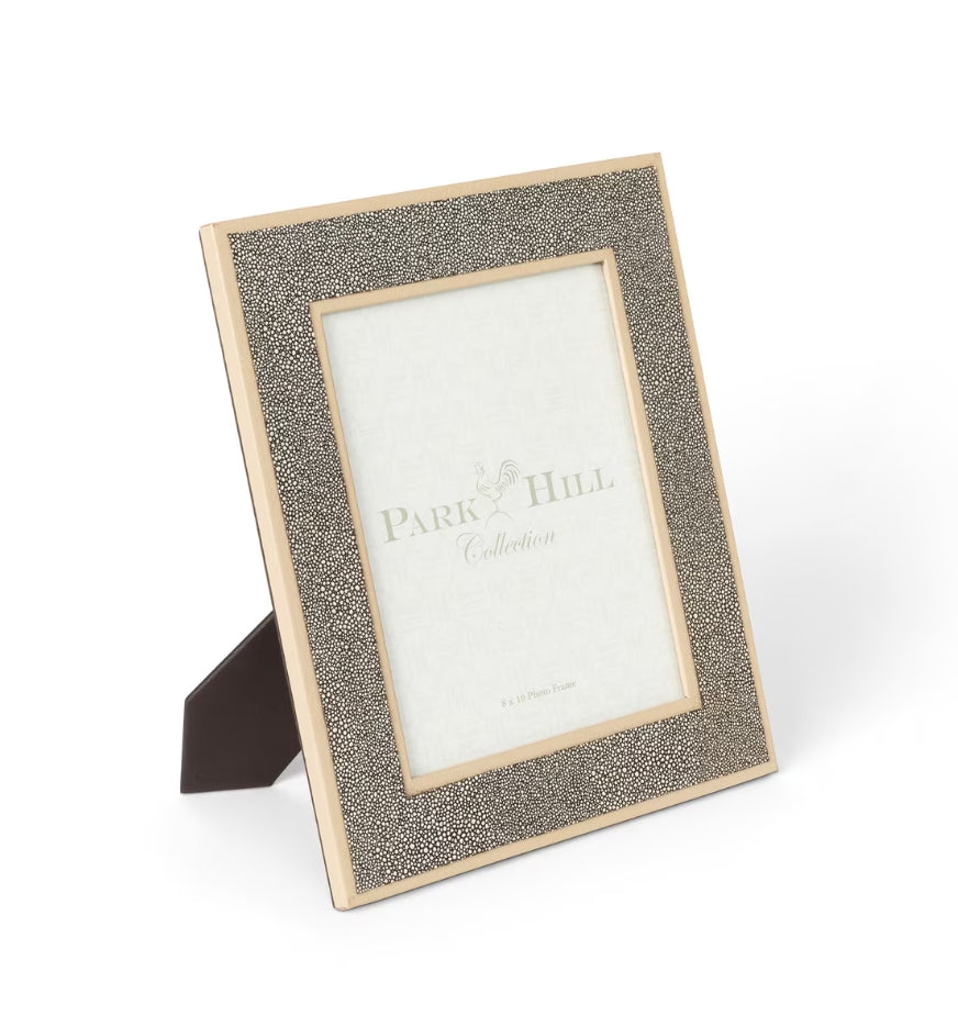 Shagreen Leather Photo Frame, Two Sizes