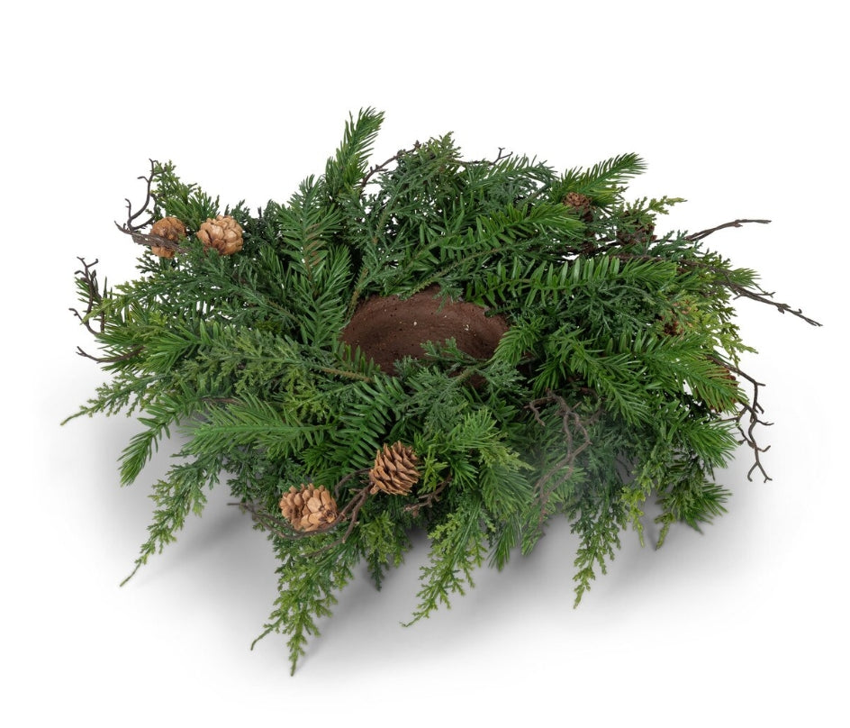 Soft Touch Cedar Candle Ring