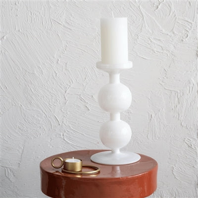 Bulb Recycled Glass Candle Holder