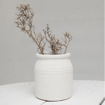 Distressed Coarse Terracotta Crock