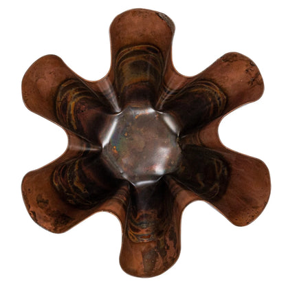 Decorative Metal Ruffled Bowl – Wilhouse Collection