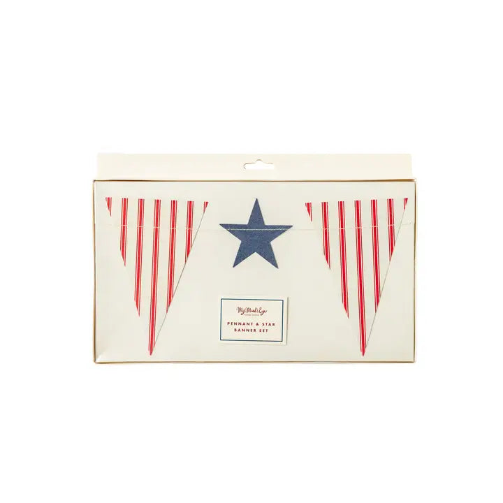 Hamptons Pennant Star Banner