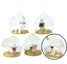 Load image into Gallery viewer, Dog Globe Ornament
