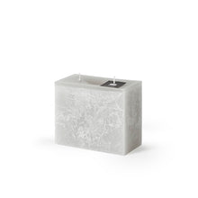 Load image into Gallery viewer, Rectangle Pillar Candle with Gold Tray
