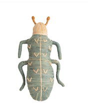 Load image into Gallery viewer, 7&quot; Woven Blue Bug
