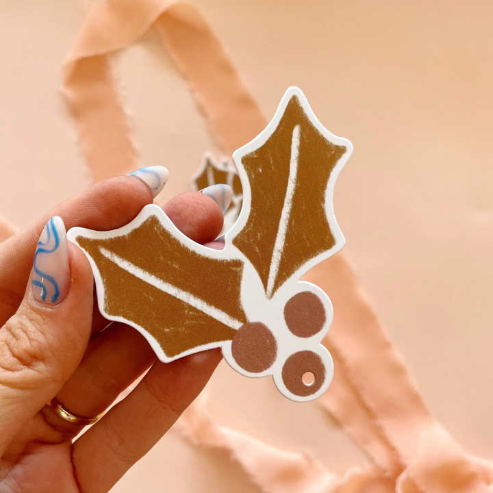 Holly Gift Tags