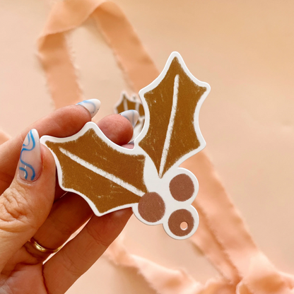 Holly Gift Tags